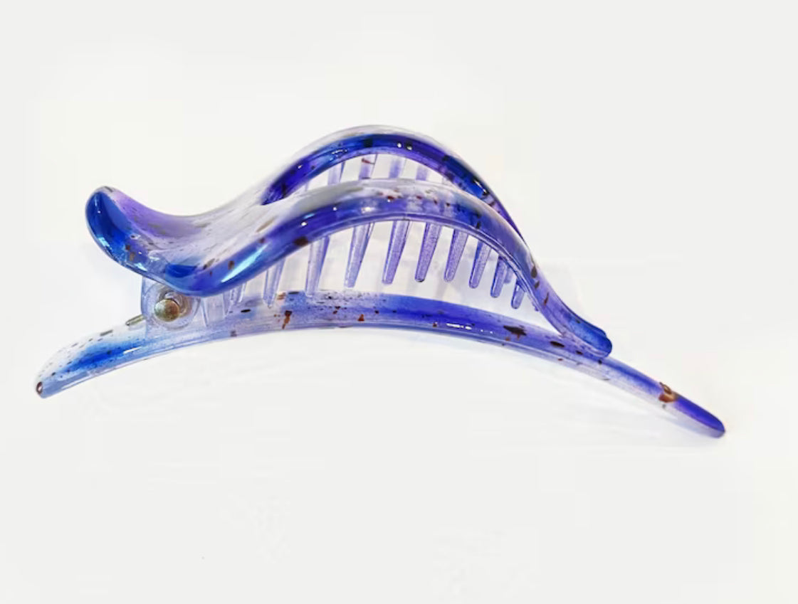 Speckled Galaxy Hair Clip- Small