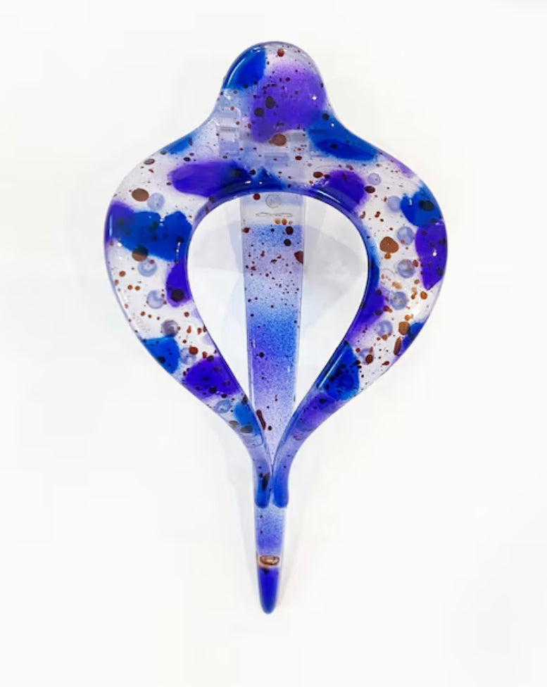 Speckled Galaxy Hair Clip- Small