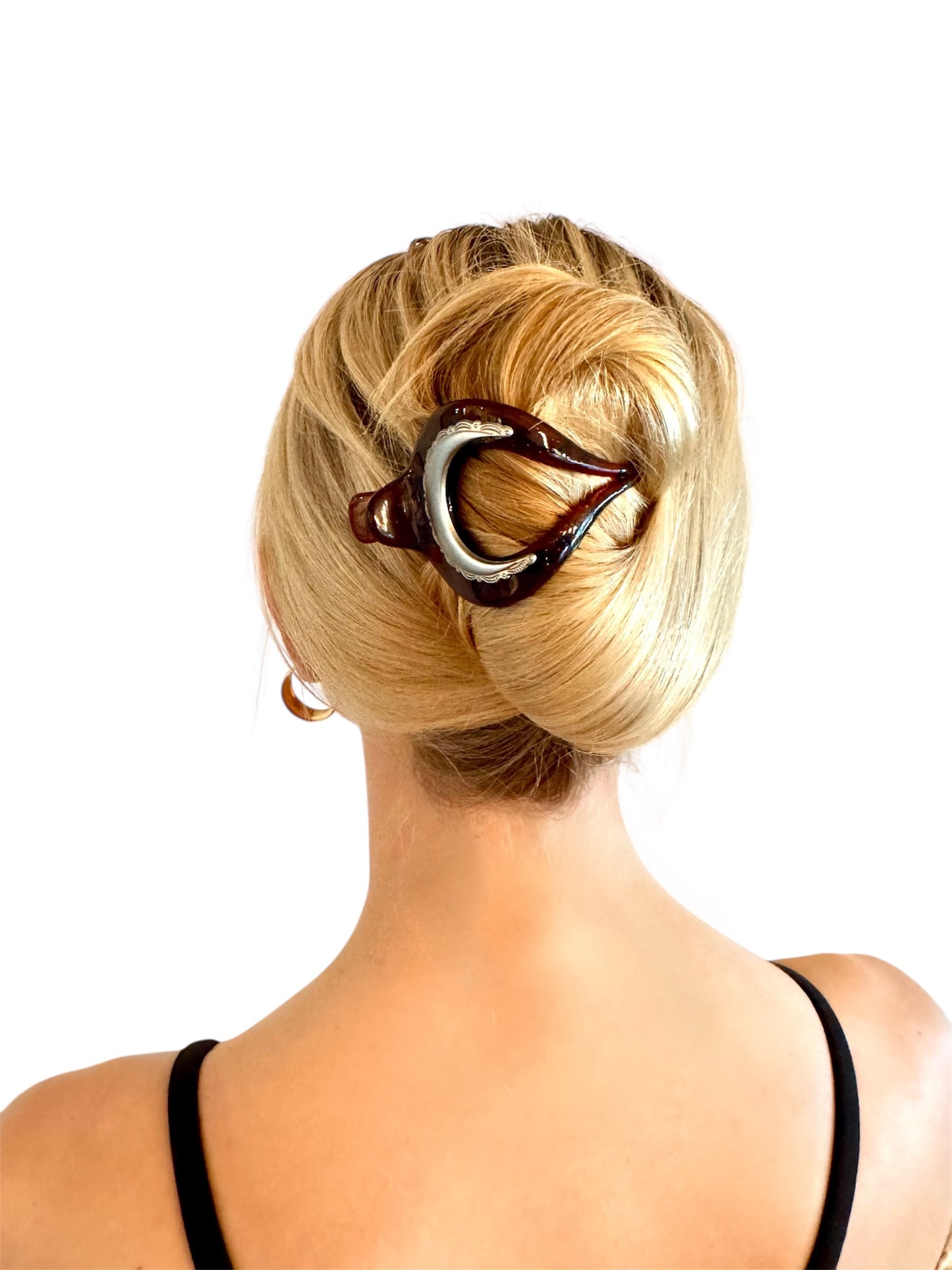 Moonshine Buckle Hair Clip - small