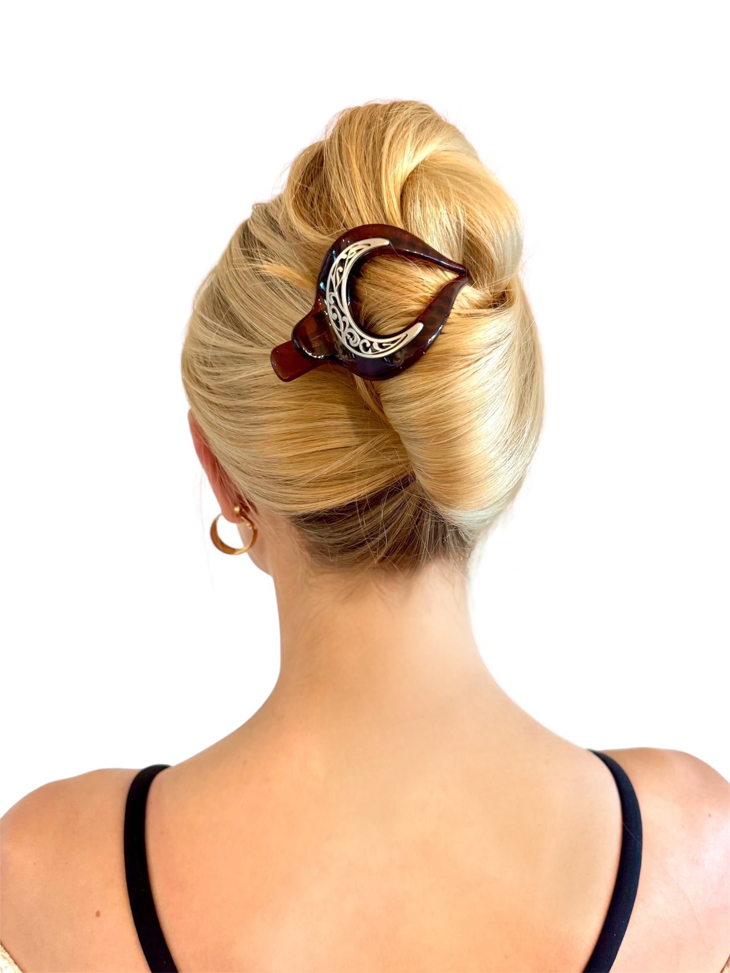 Cowgirl Crescent Hair Clip - Small