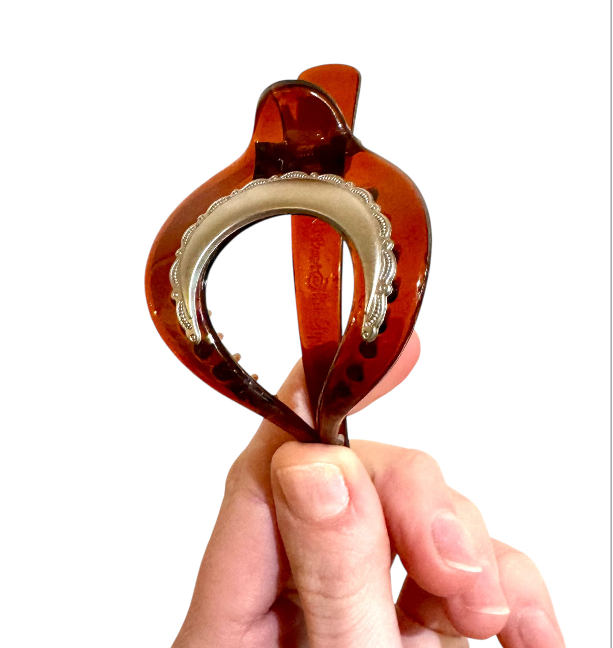 Moonshine Buckle Hair Clip - small