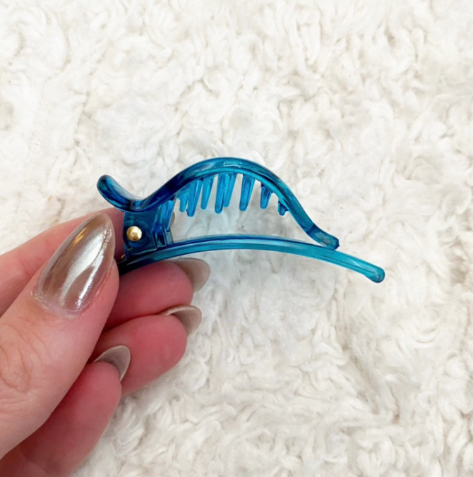 Aqua Hair Clip- Mini